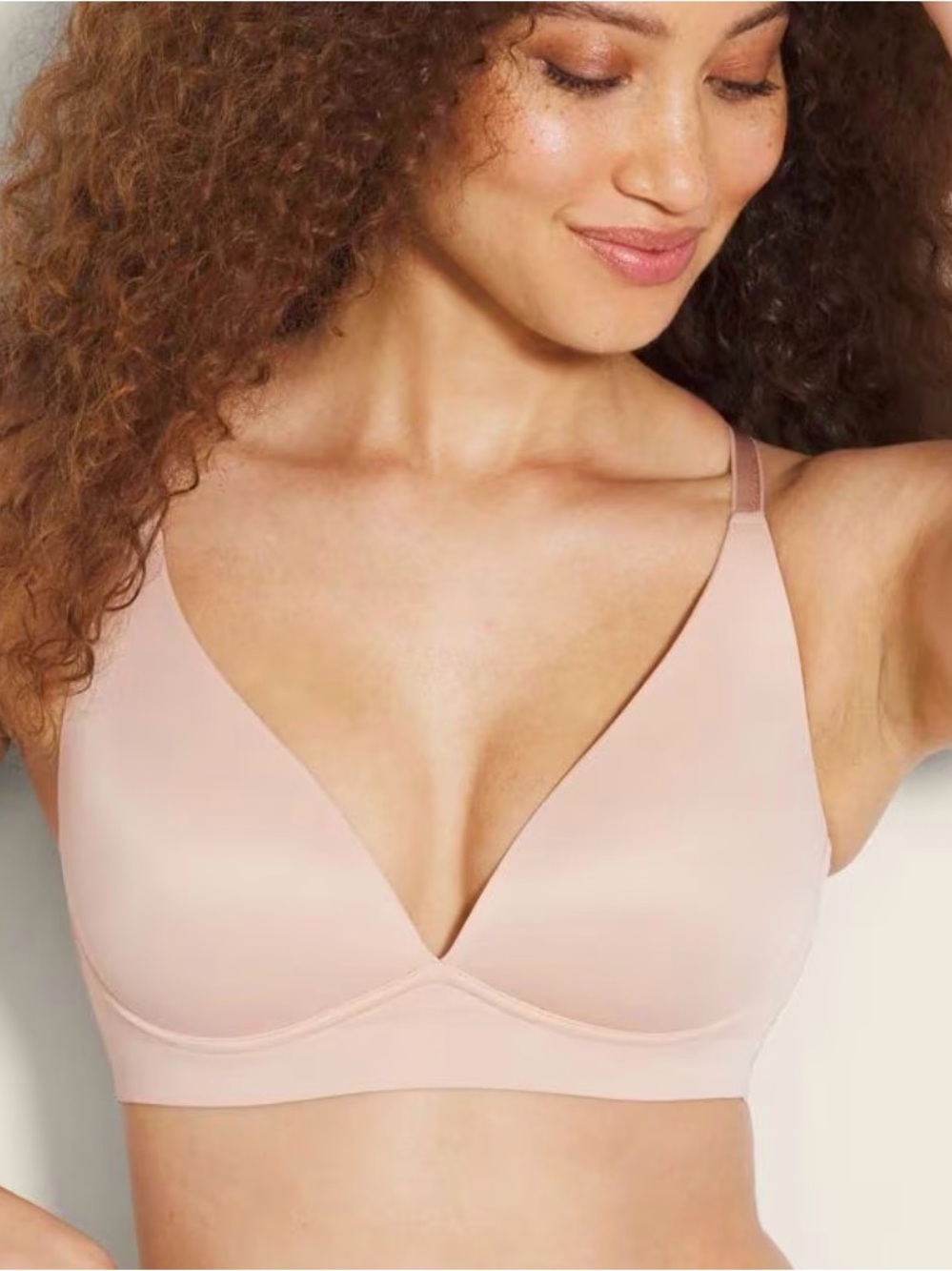 TWO Soma Enbliss® Luxe Plunge Bralettes (size L) - Picture 10 of 11